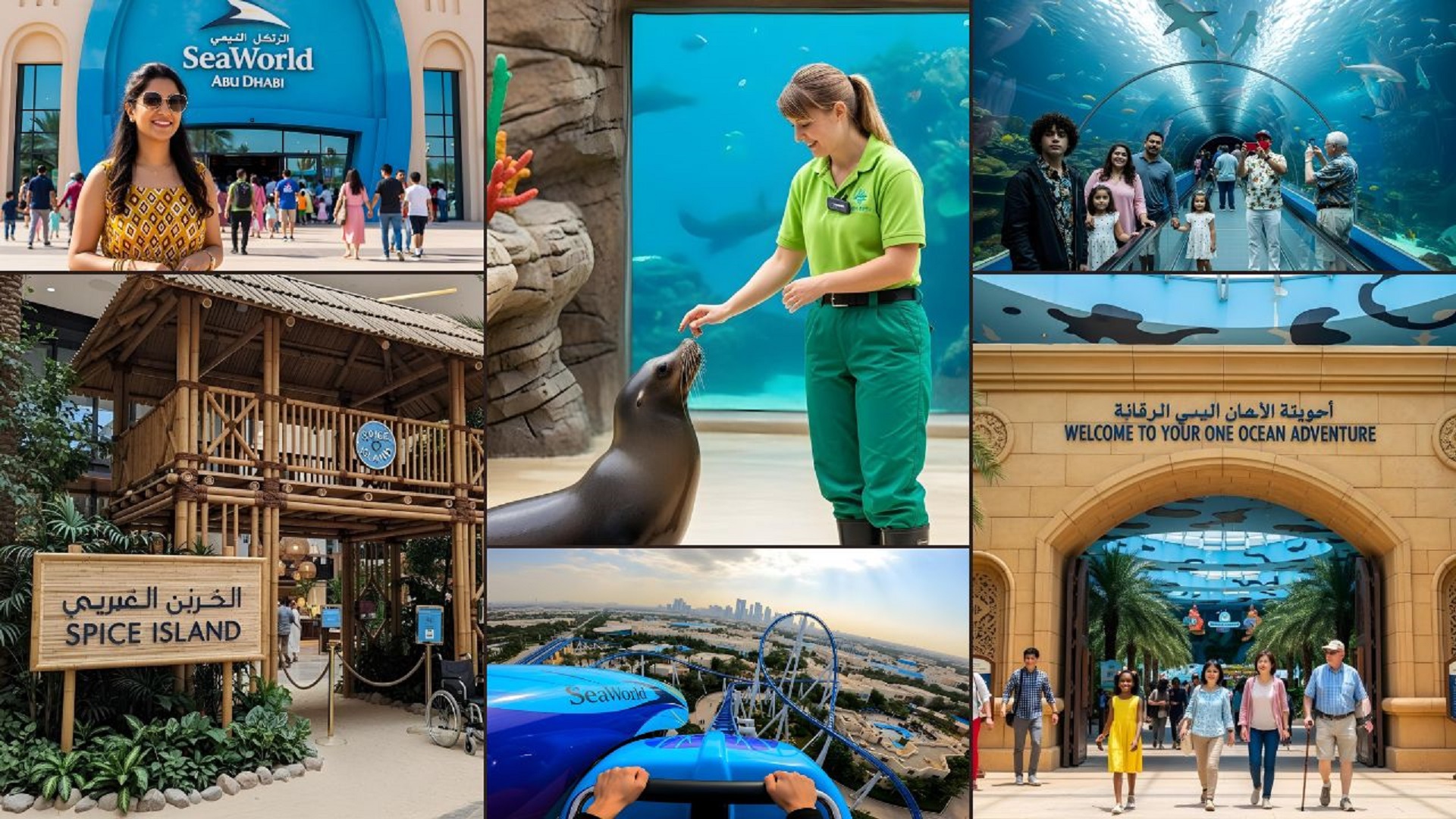 Top Attractions At SeaWorld Abu Dhabi